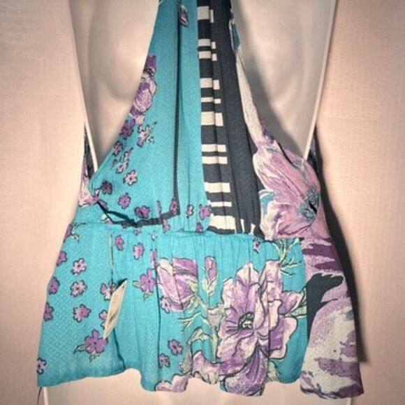 NWT Free People Hot Tropics Tank Ocean Combo - Picture 8 of 13